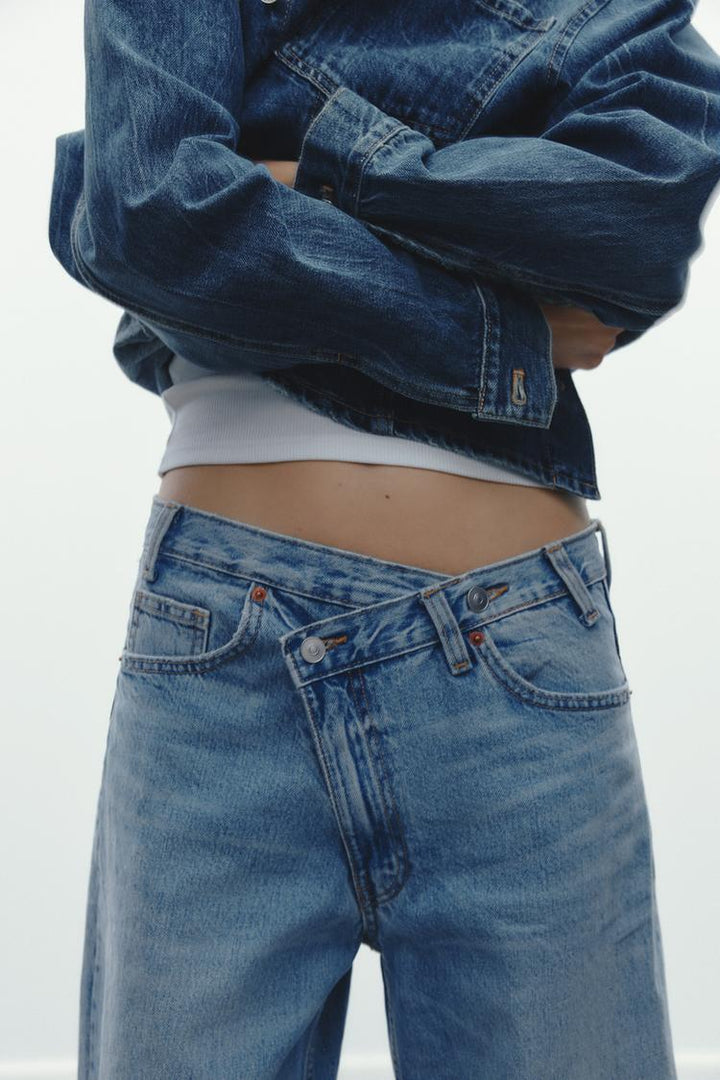 Celine | Jeans Cintura Cruzada