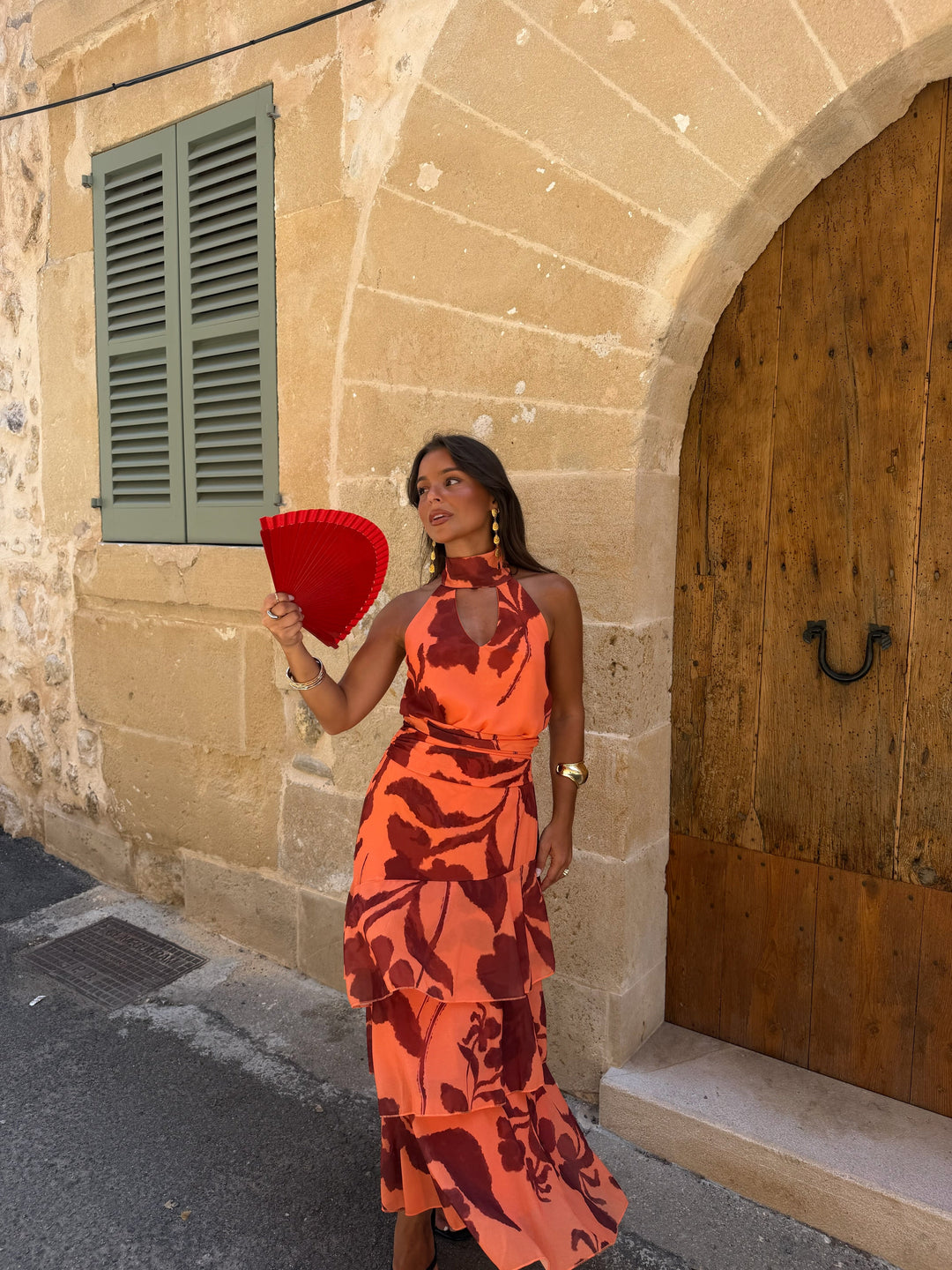 Siena / Vestido en naranja