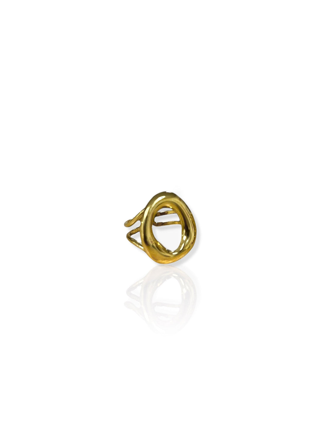 Anillo aro dorado