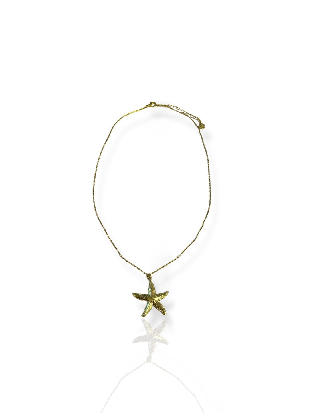 Colgante estrella dorado