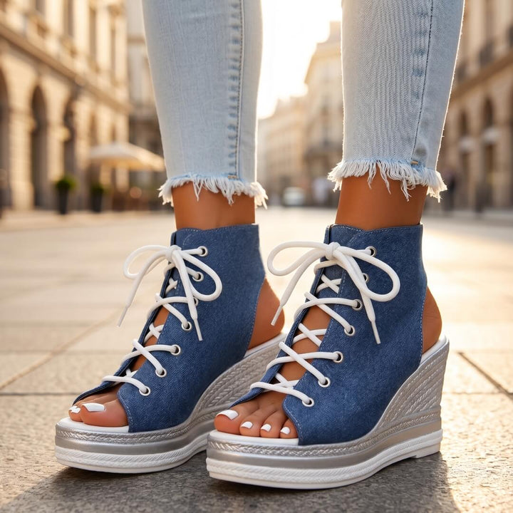 Emanuela | Sandalias con cuña