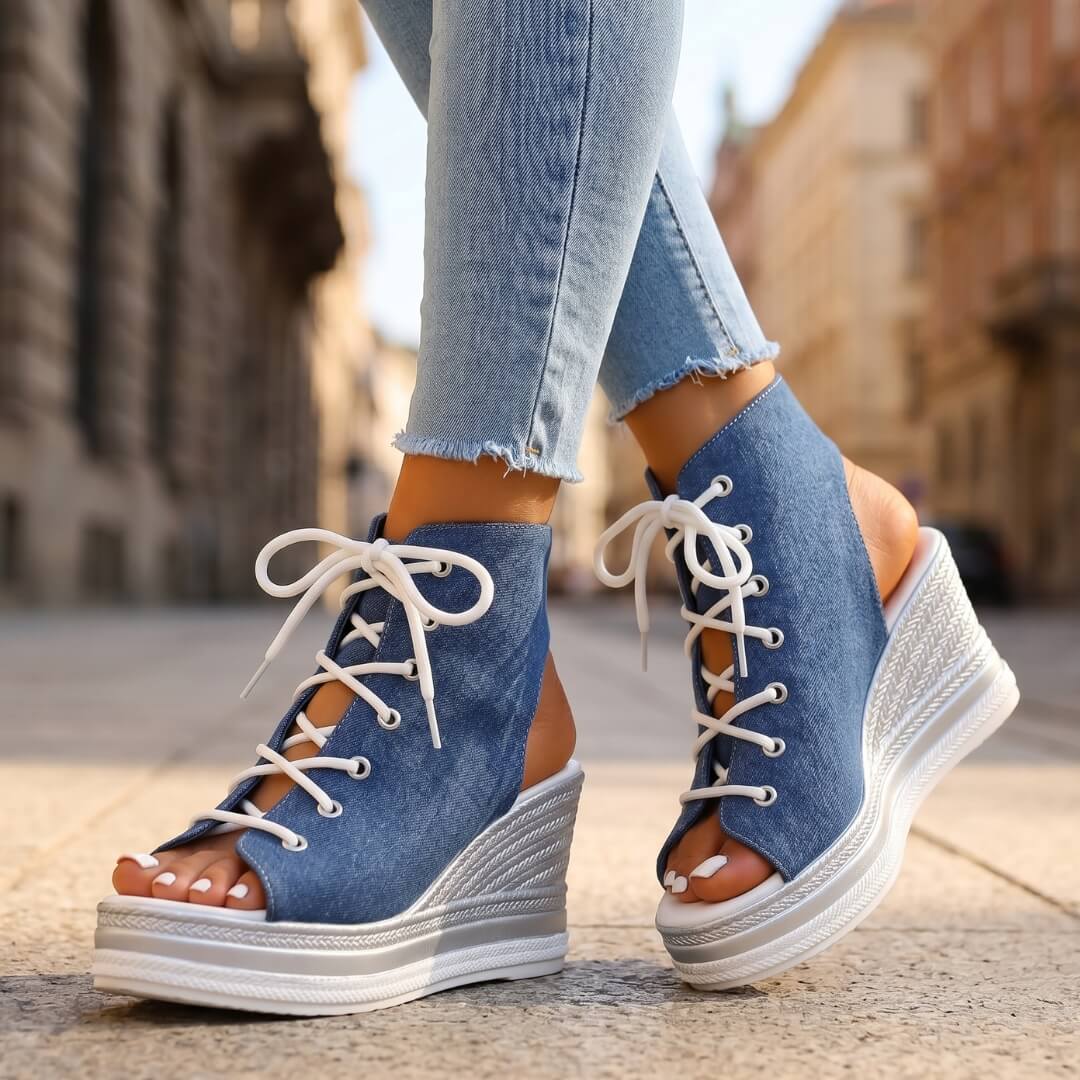 Emanuela | Sandalias con cuña