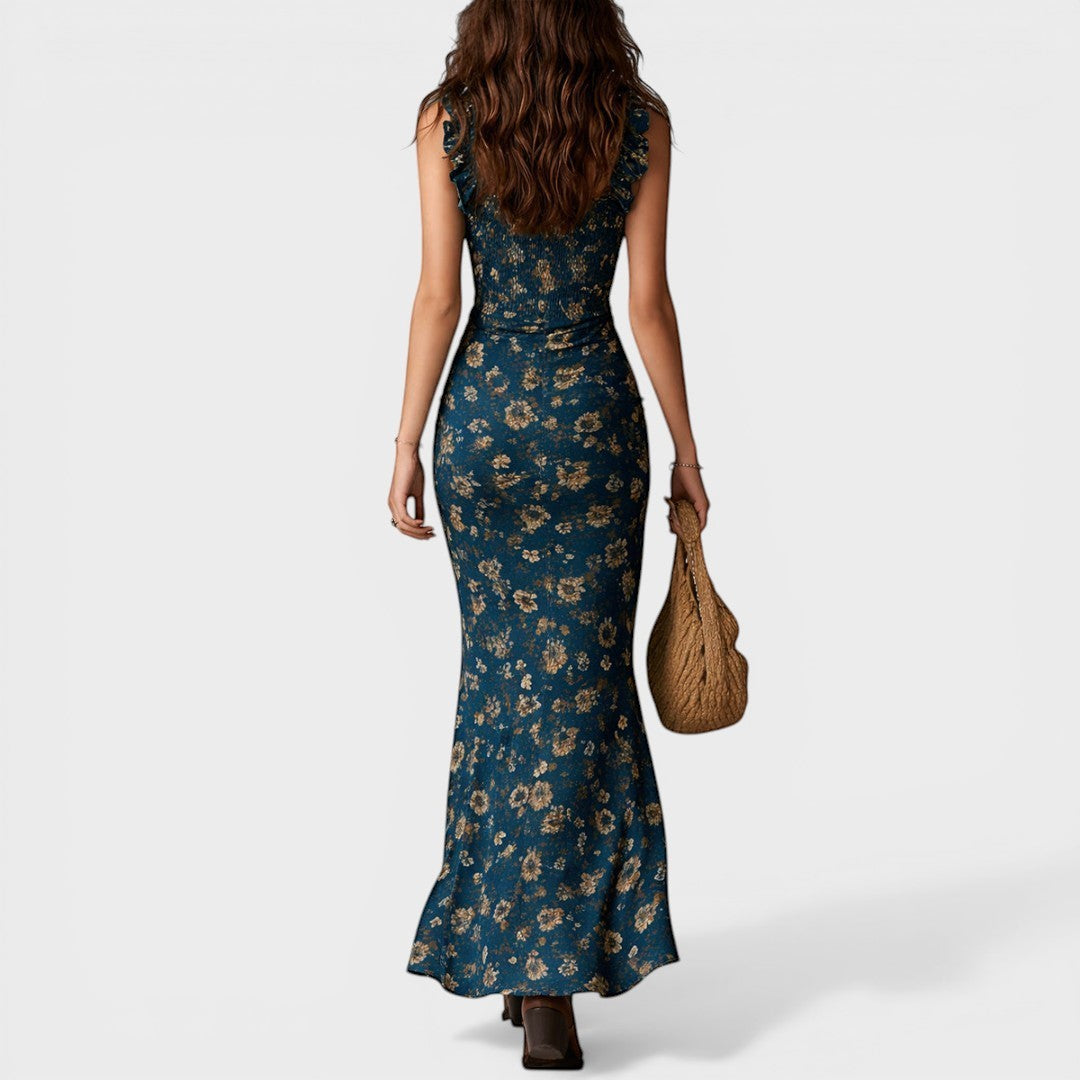 Valeria | Vestido bohemio retro