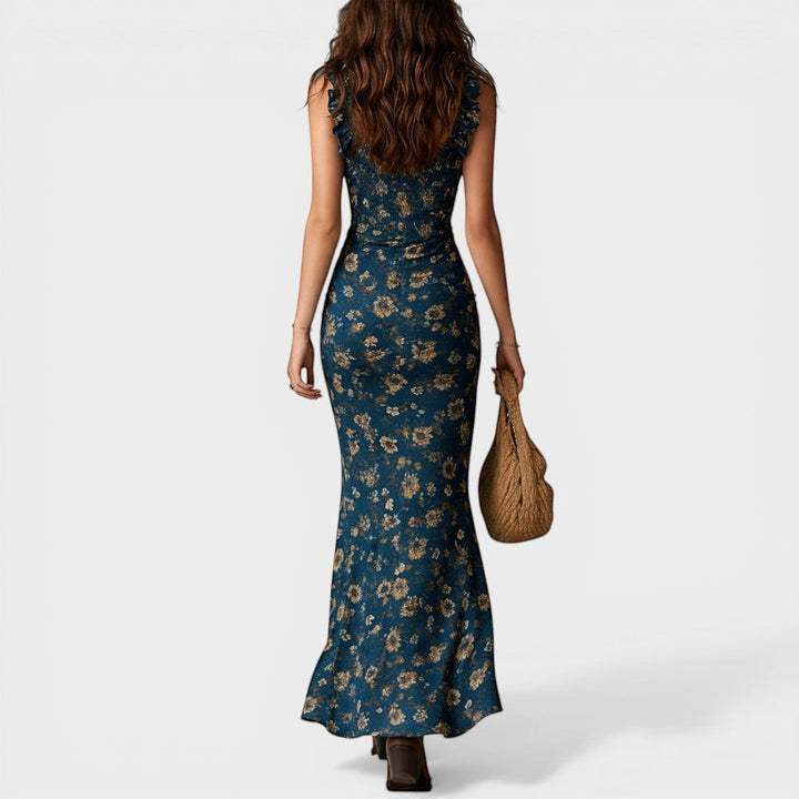 Valeria | Vestido bohemio retro