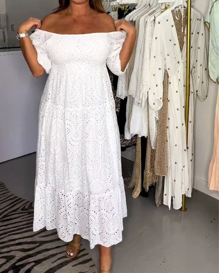 Rita | Vestido Largo Calado