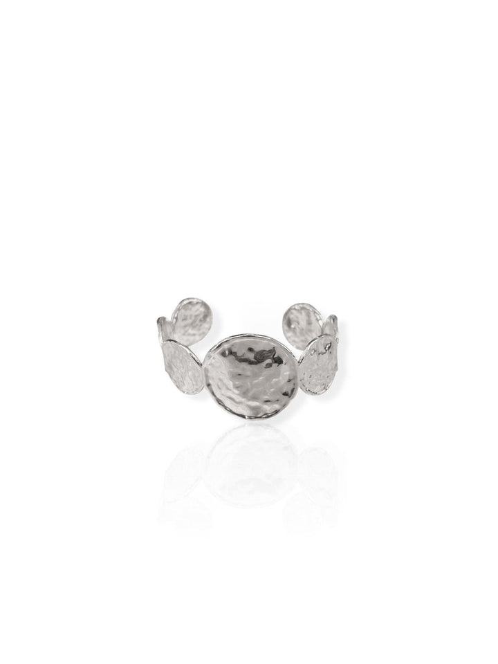 Brazalete medallas plateado