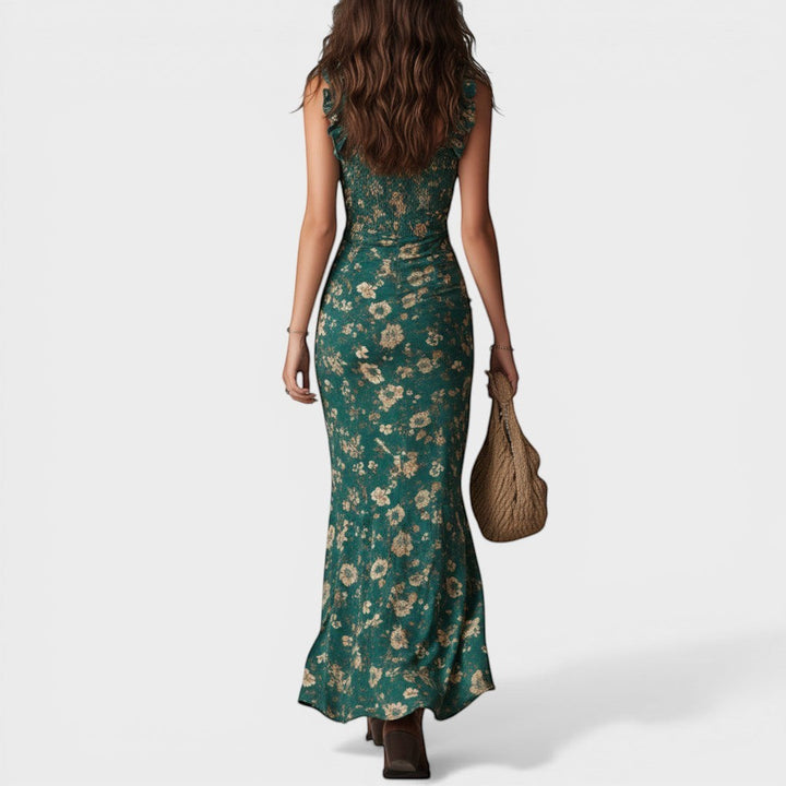Valeria | Vestido bohemio retro