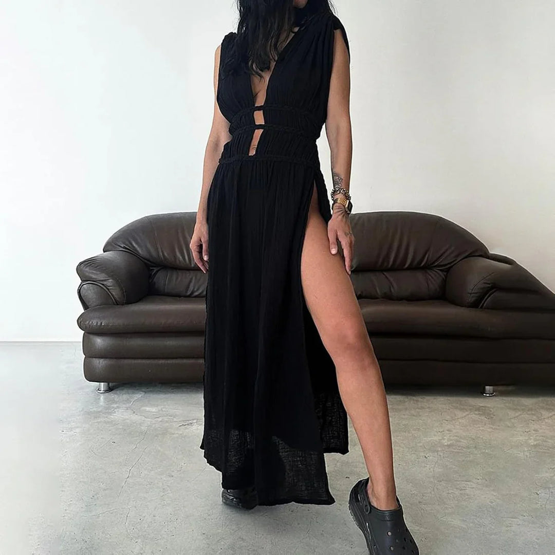 Afra | Vestido Largo Sin Mangas