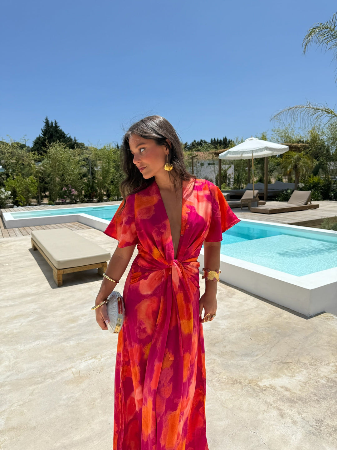 Rosa / Vestido del Atardecer