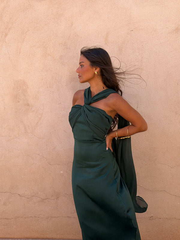Teresa / Vestido en verde