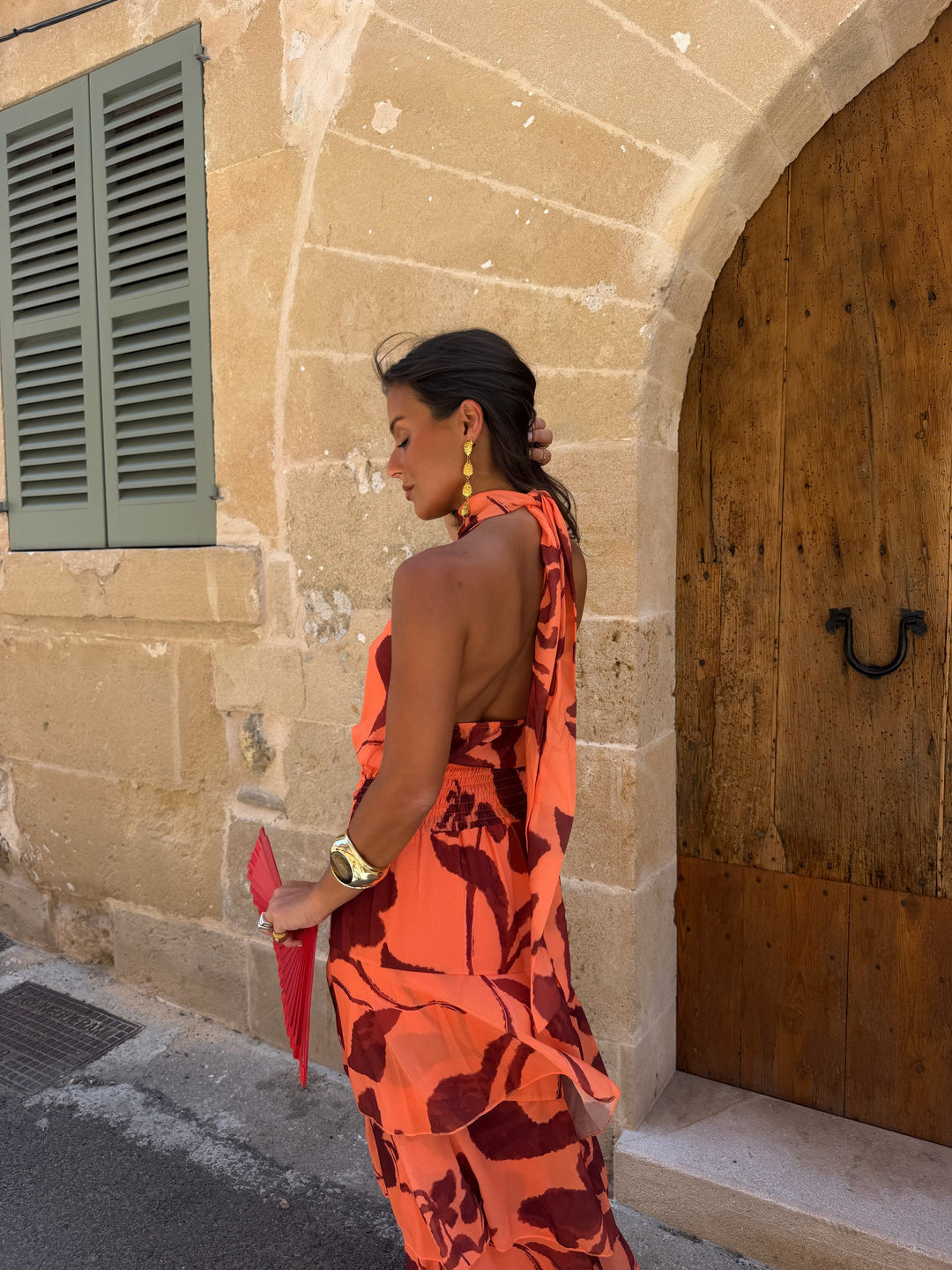 Siena / Vestido en naranja