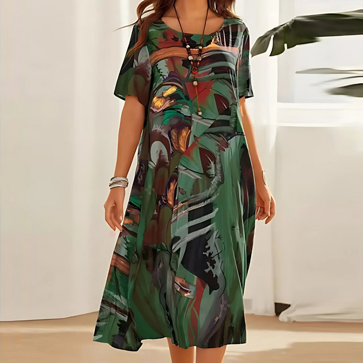 Orla – Vestido Floral Cómodo