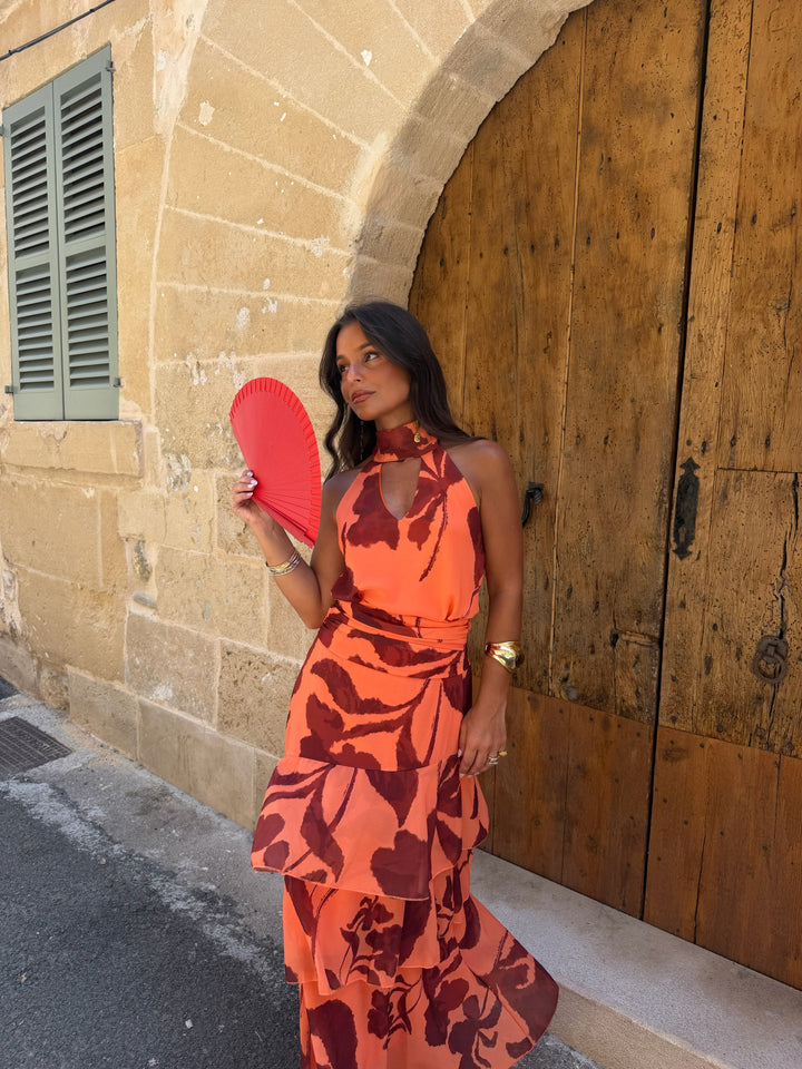 Siena / Vestido en naranja