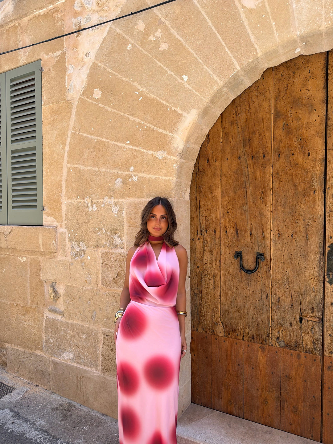 Carmen / Vestido rosa