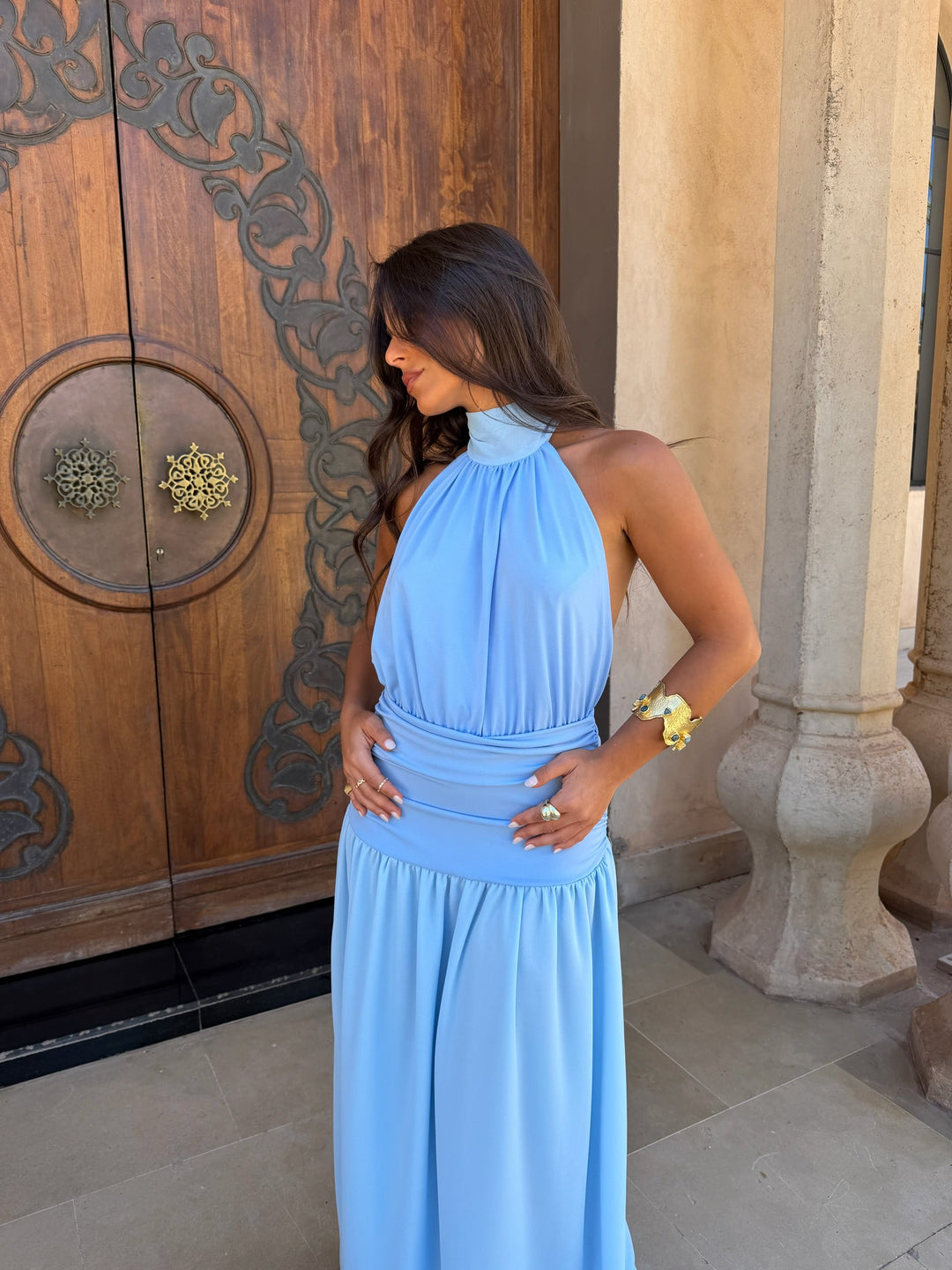 Paloma / Vestido en Azul
