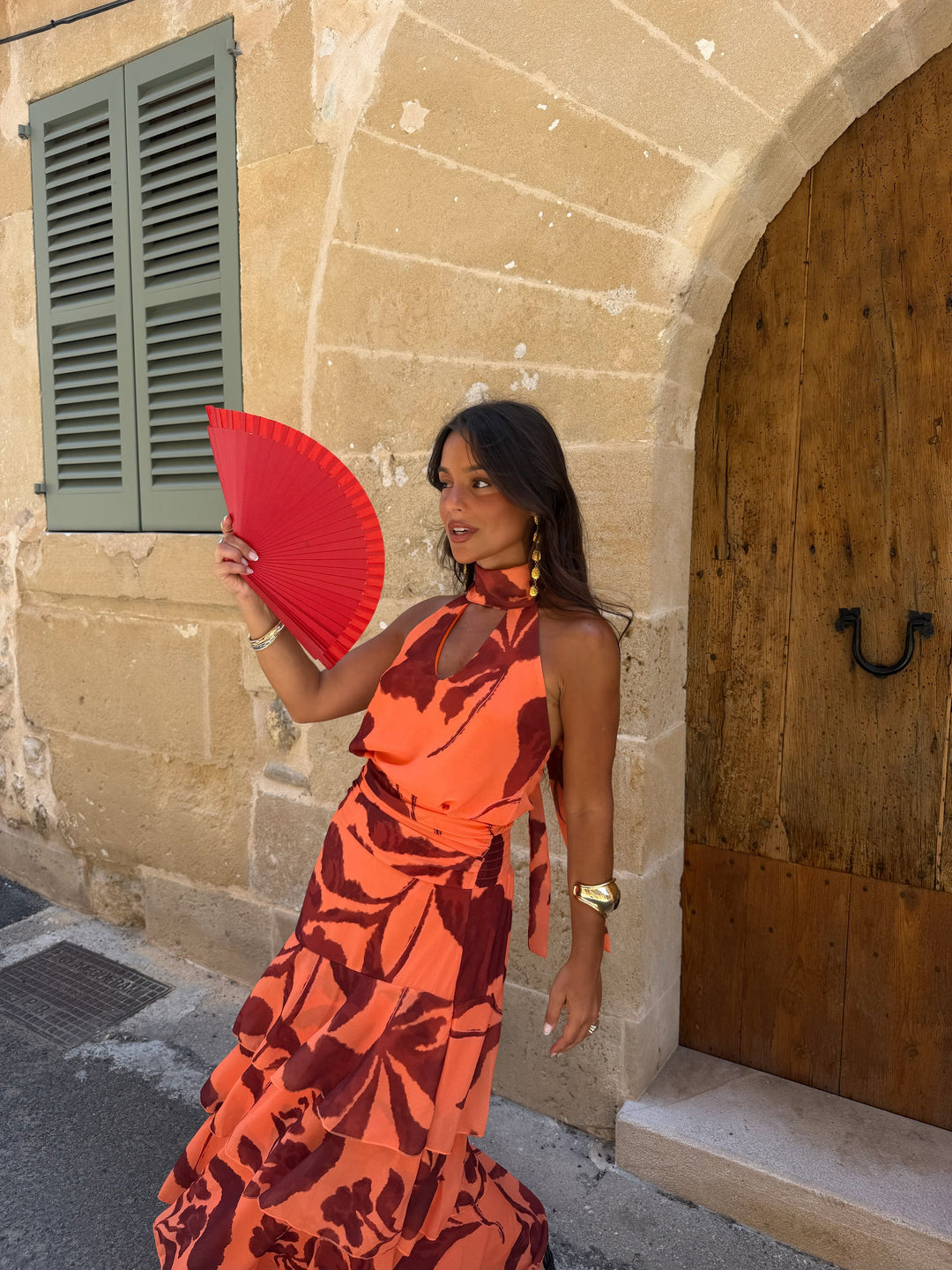 Siena / Vestido en naranja