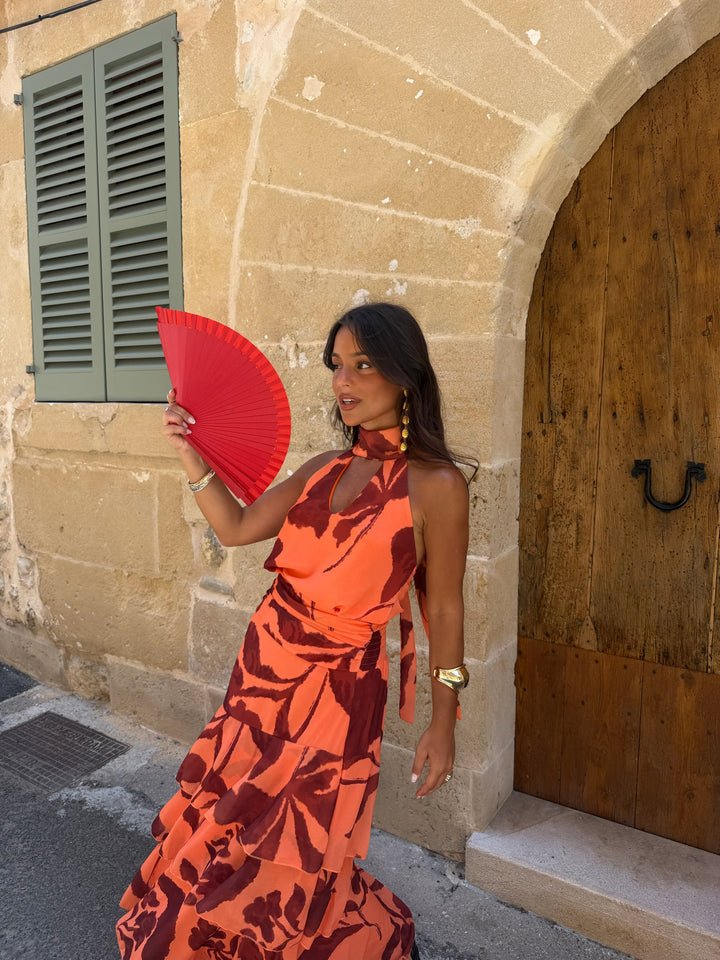 Siena / Vestido en naranja