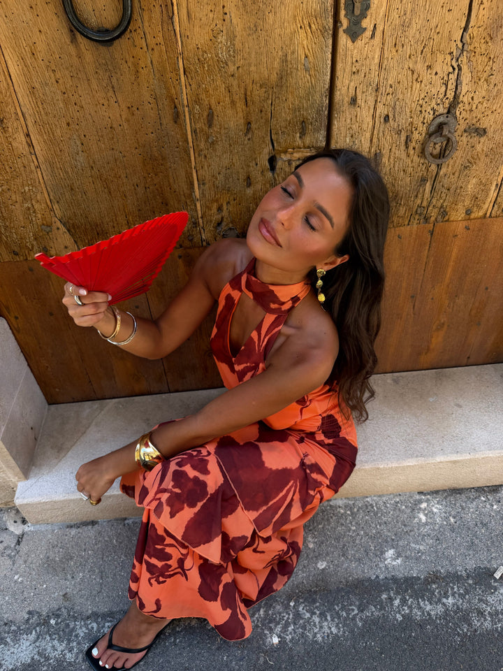 Siena / Vestido en naranja