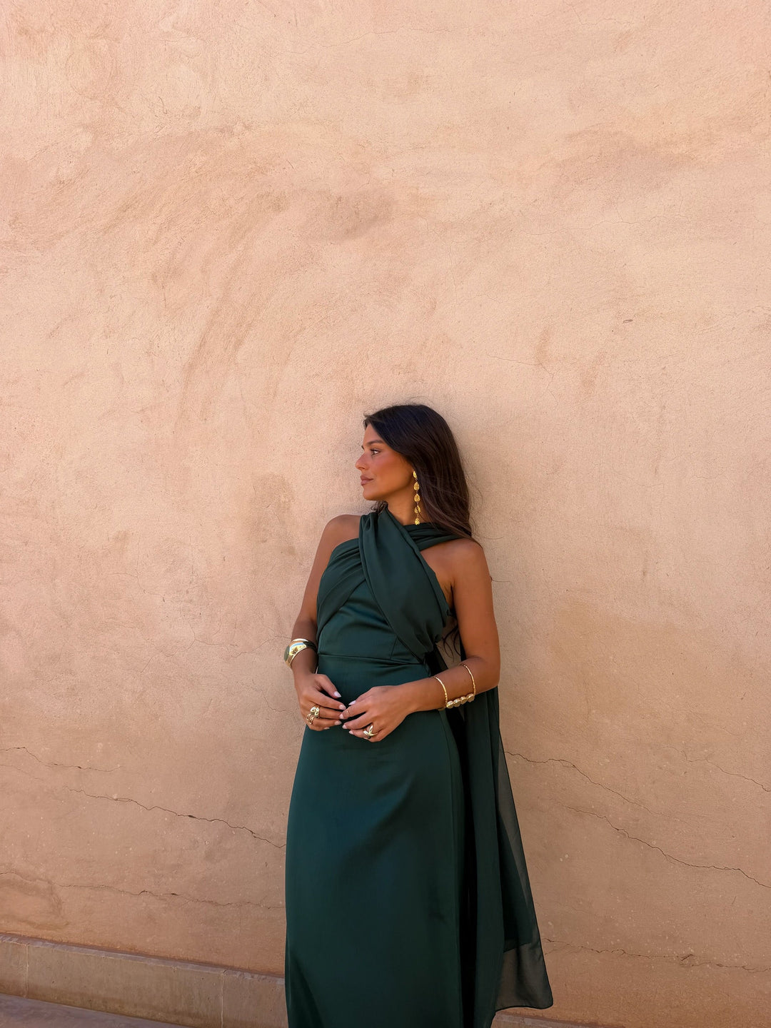 Teresa / Vestido en verde