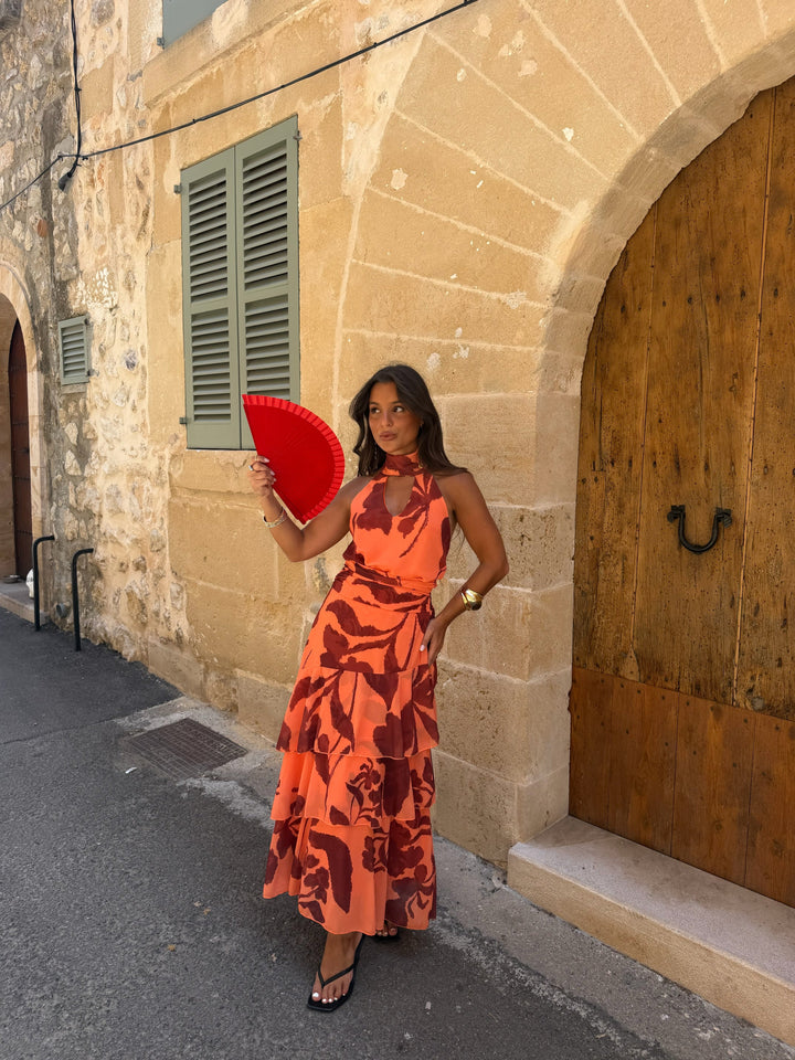 Siena / Vestido en naranja