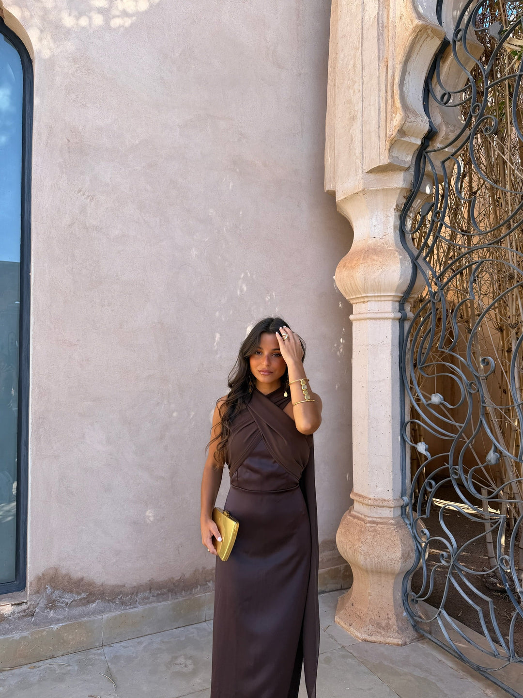 Tatiana / Vestido en marrón