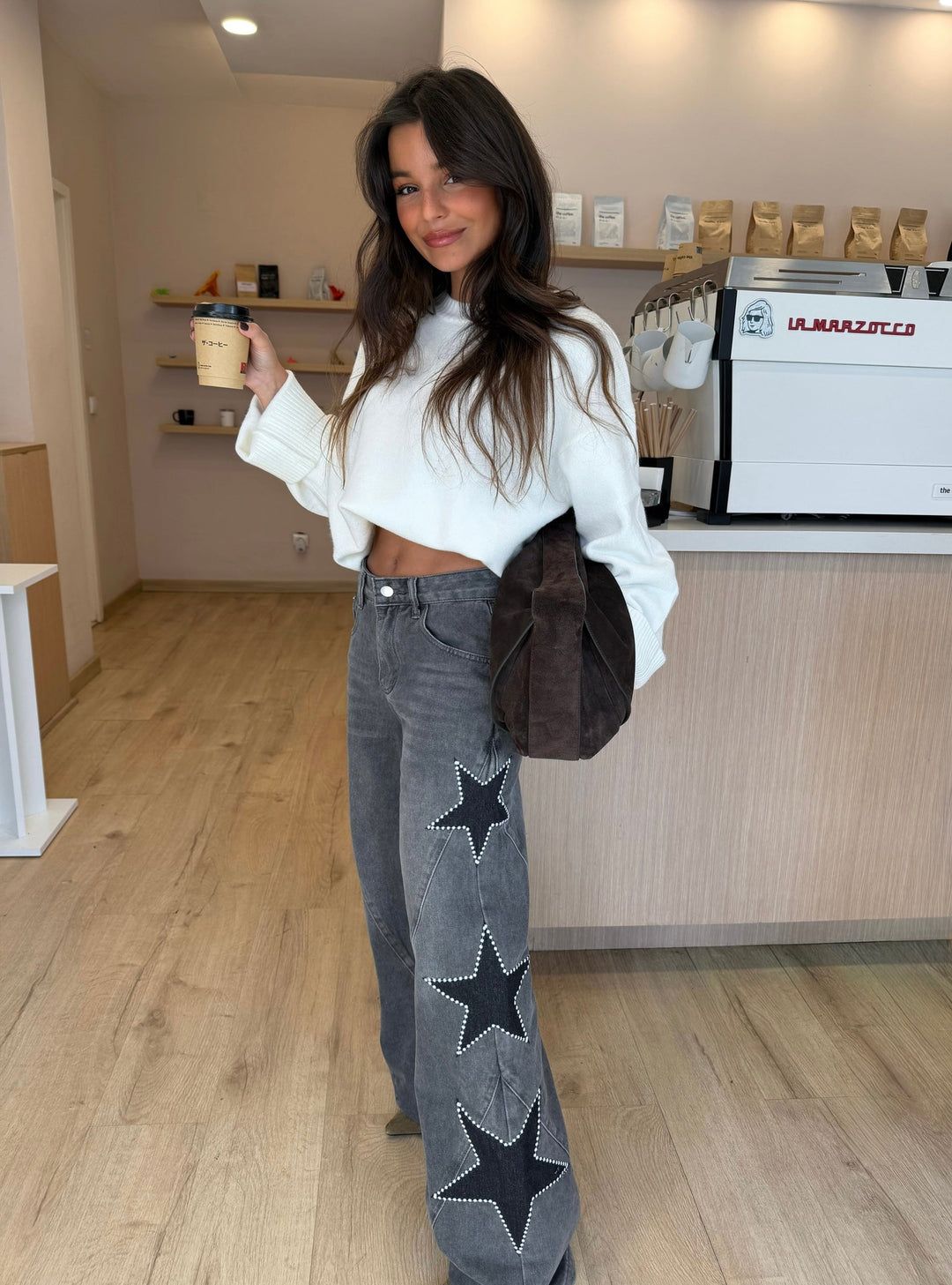Vaqueros de denim Star en gris