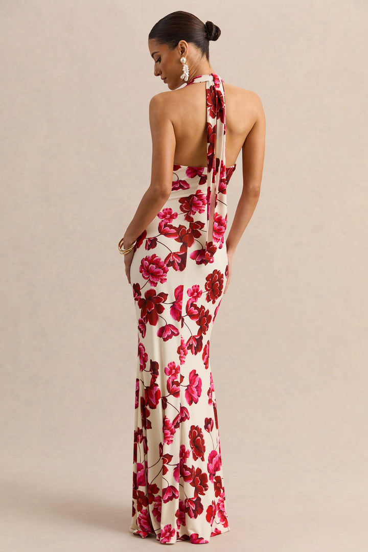 Flossie | Vestido  Floral Rosa