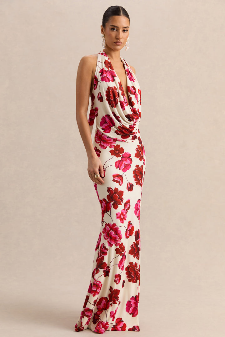 Flossie | Vestido  Floral Rosa