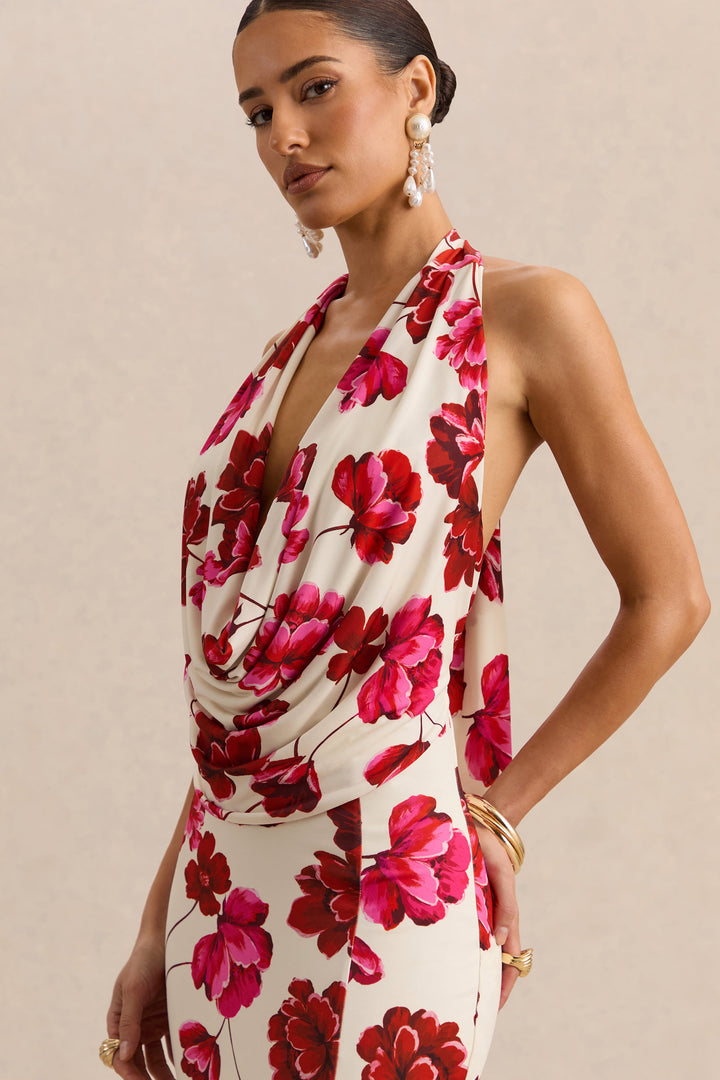 Flossie | Vestido  Floral Rosa