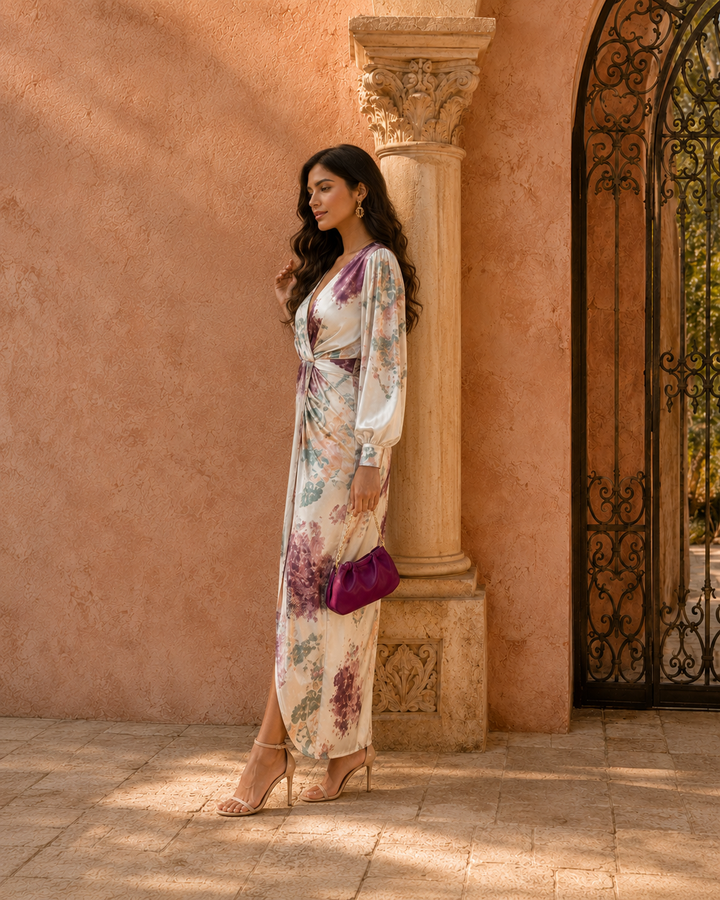 Selene - Conjunto con estampado floral