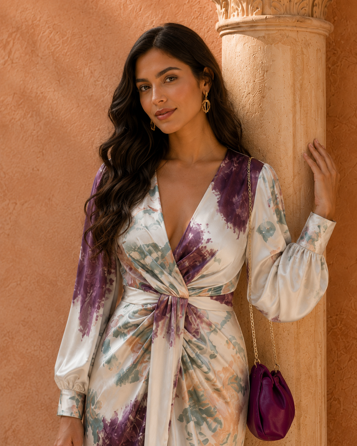 Selene - Conjunto con estampado floral