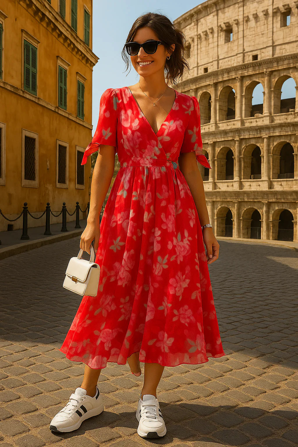 Anneloes | Elegante Vestido con Escote en V
