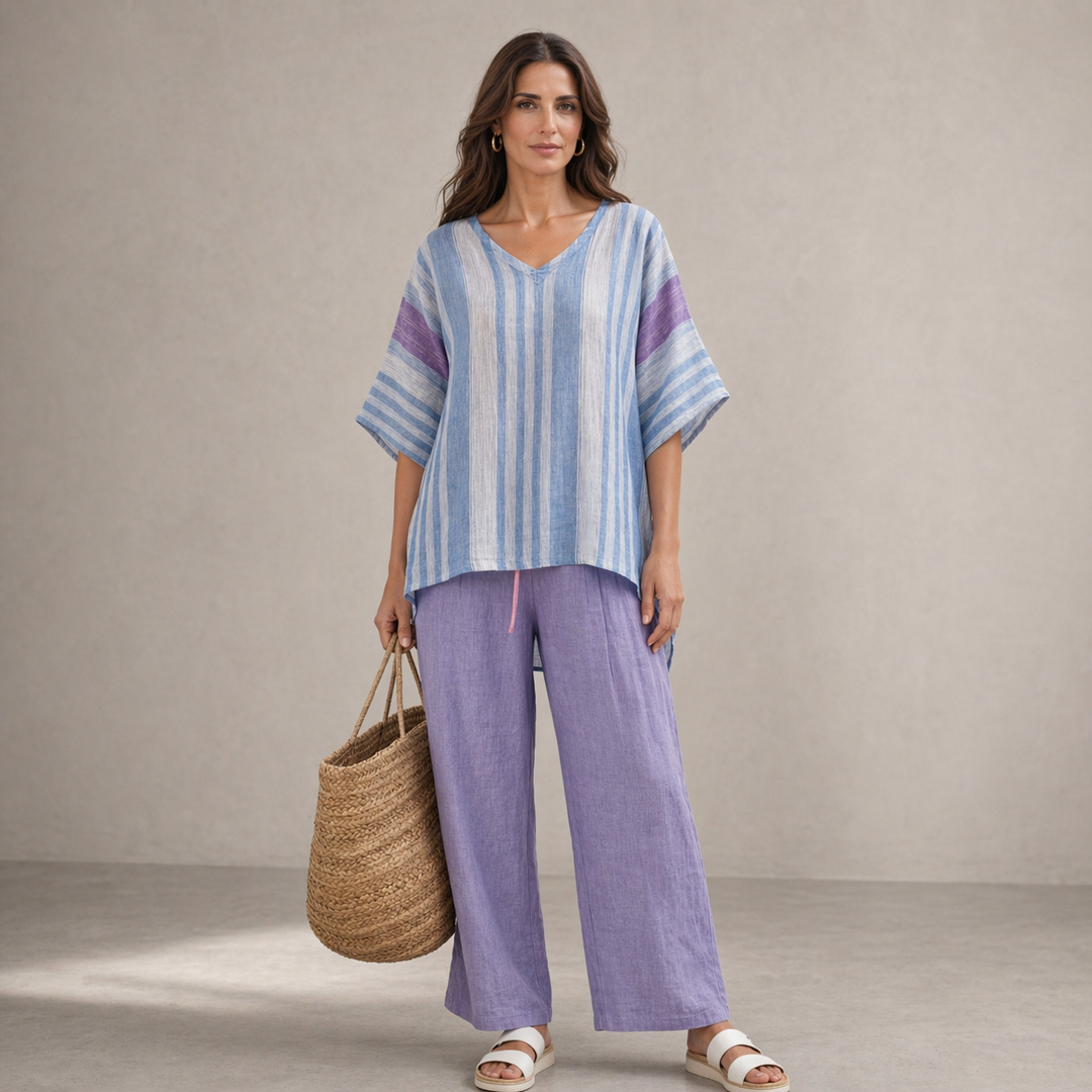 CARLA | Set lino elegante