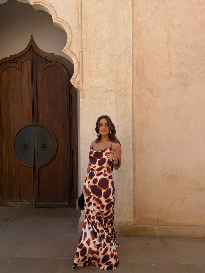 Vestido de llamas