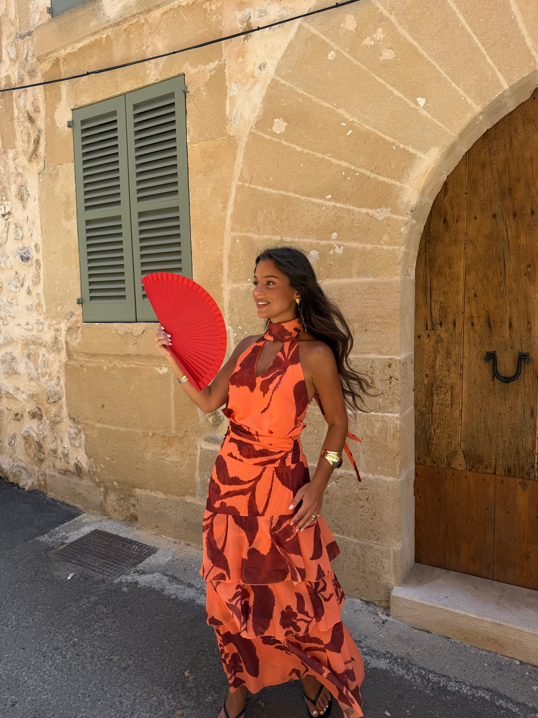 Siena / Vestido en naranja