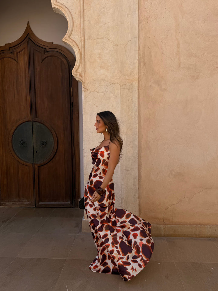 Vestido de llamas