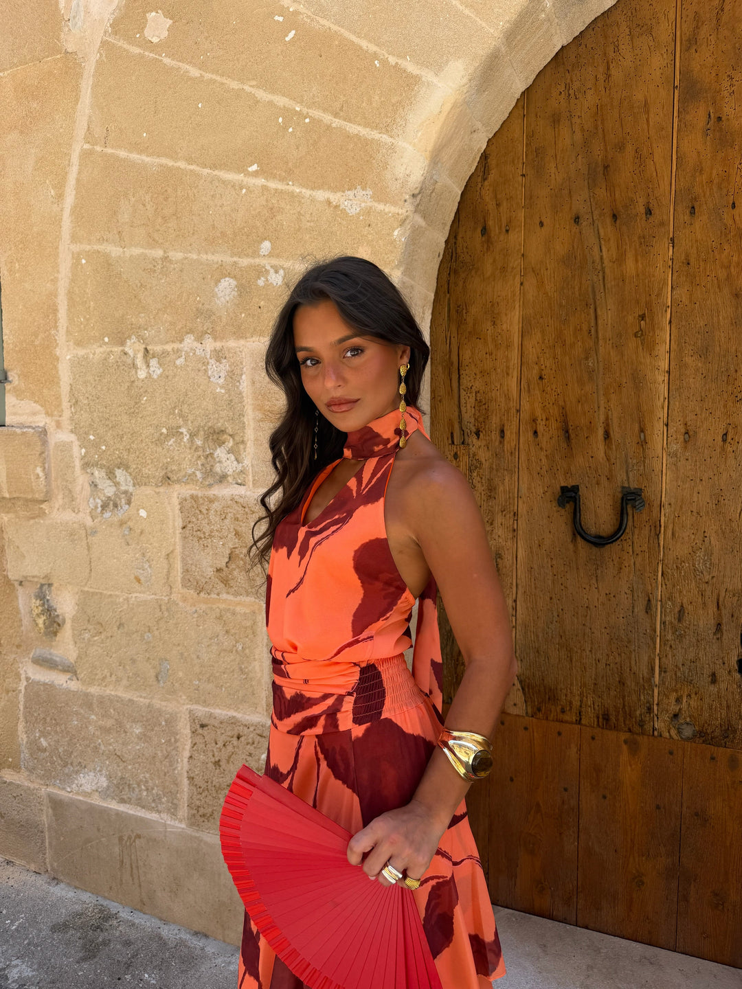 Siena / Vestido en naranja