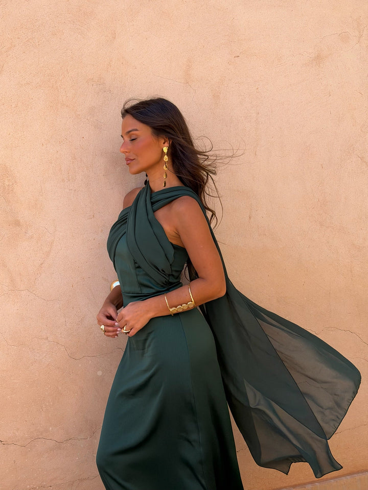 Teresa / Vestido en verde