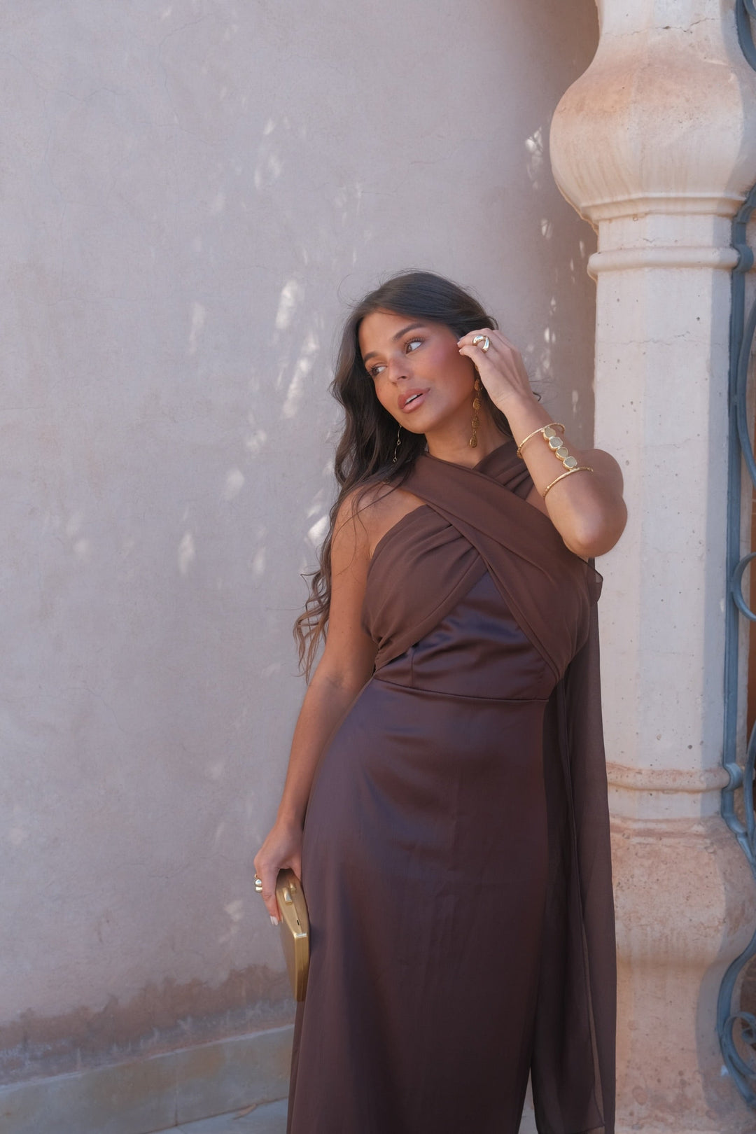 Tatiana / Vestido en marrón