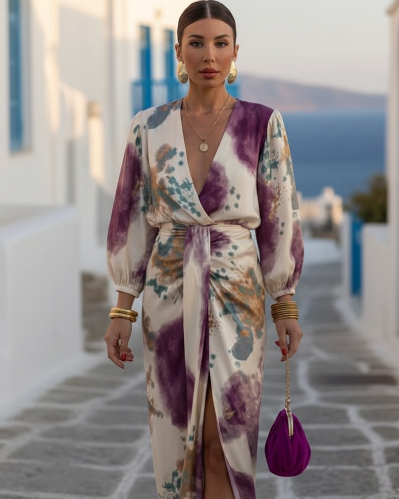 Selene - Conjunto con estampado floral