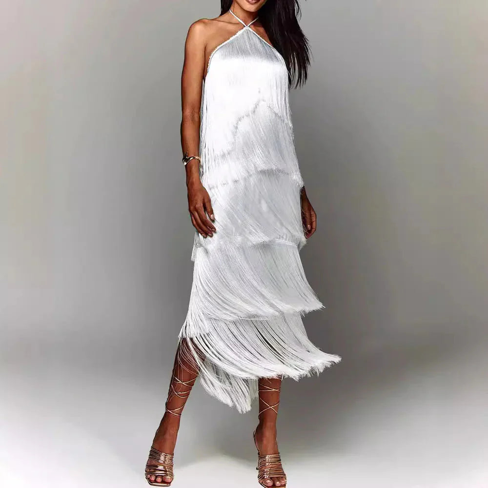 Eva | Vestido Con Borlas