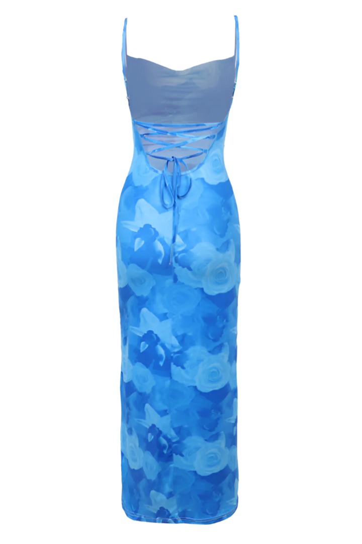 Leah | Vestido Largo Estampado