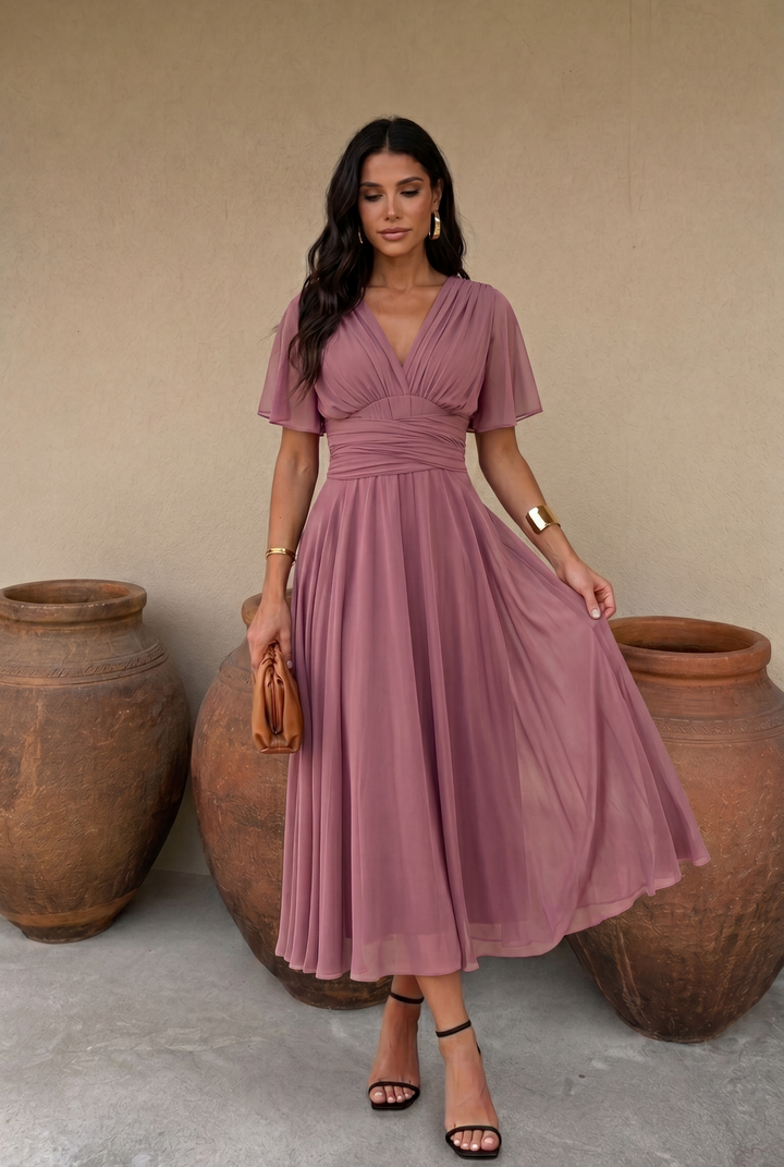 Mireia / Vestido Escote Convertible