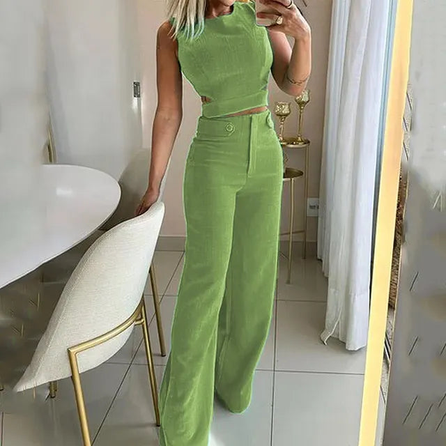 Lidia | Conjunto Top &amp; Pantalón