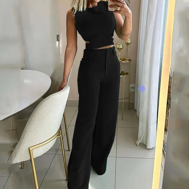 Lidia | Conjunto Top &amp; Pantalón