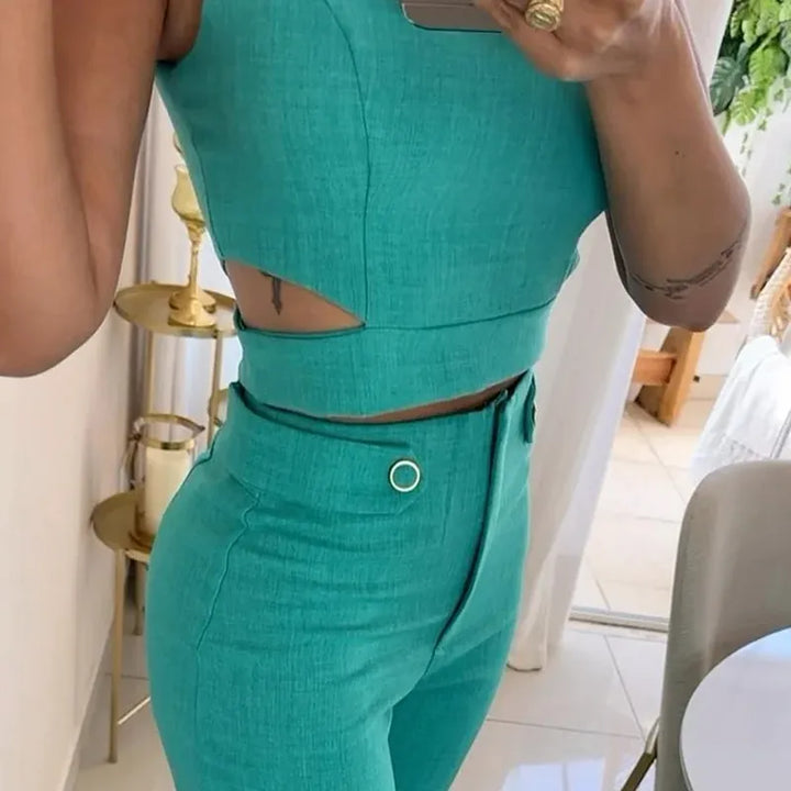 Lidia | Conjunto Top &amp; Pantalón