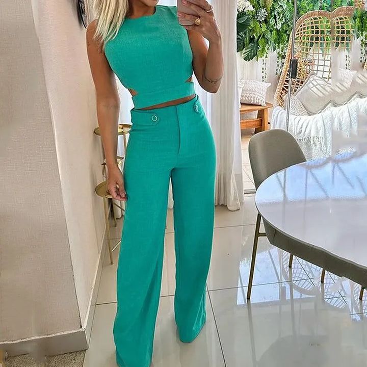 Lidia | Conjunto Top &amp; Pantalón