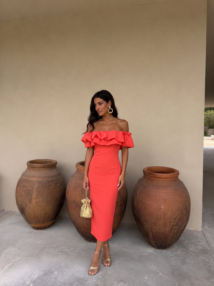 Adaya | Vestido Midi Sin Mangas