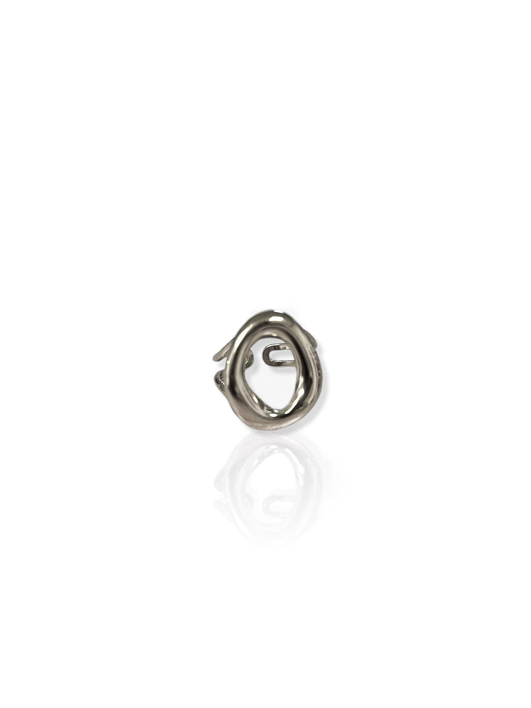 Anillo aro plateado
