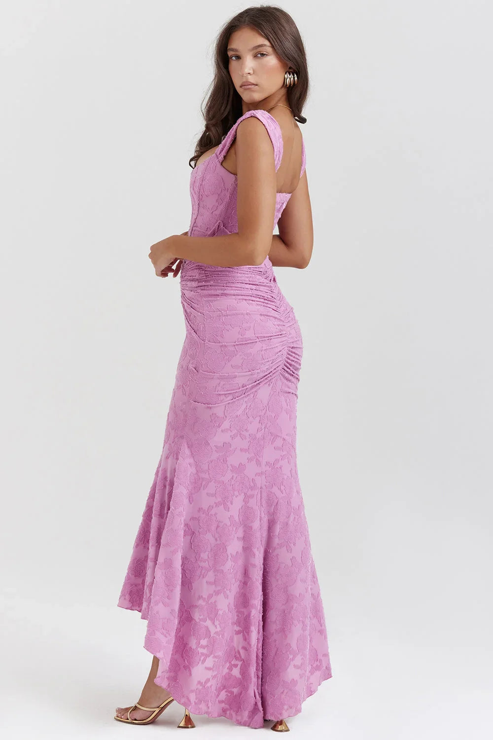 Cesca | Vestido Largo Con Corsé